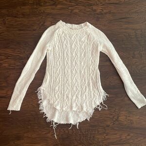 Kaisley cream sweater. Size XS